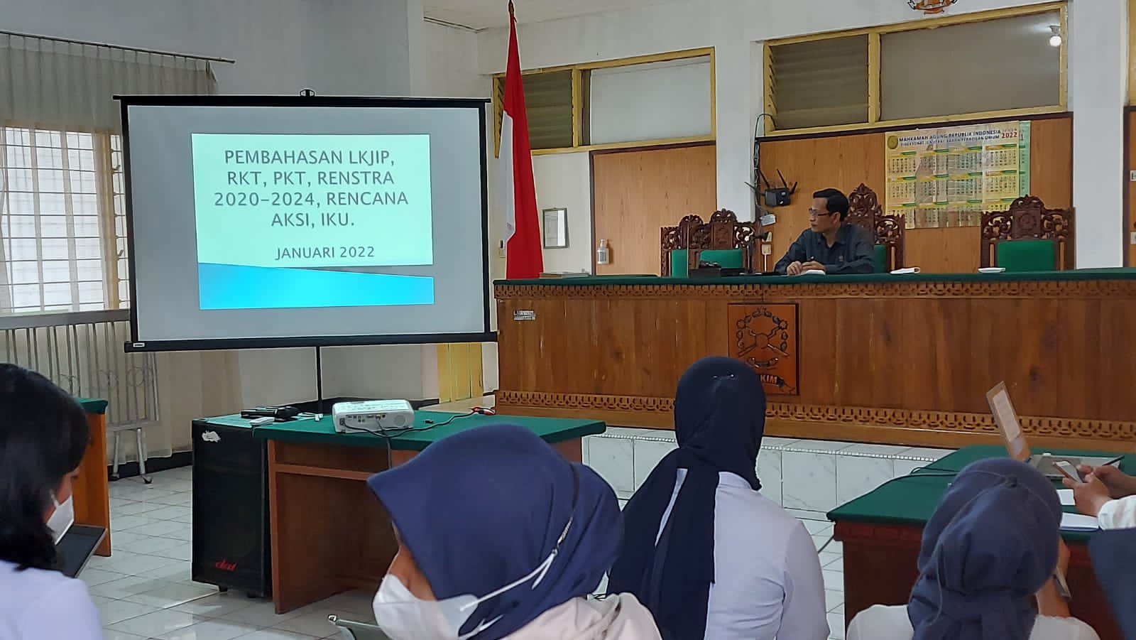 Rapat Pembahasan LKJIP, RKT, PKT, RENSTRA 2020-2024, Rencana Aksi dan IKU